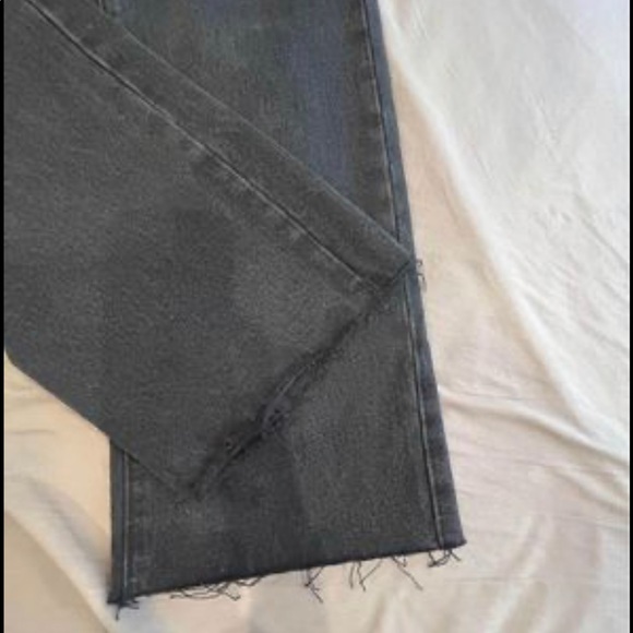 Zara straight leg full length black jeans - Picture 4 of 4